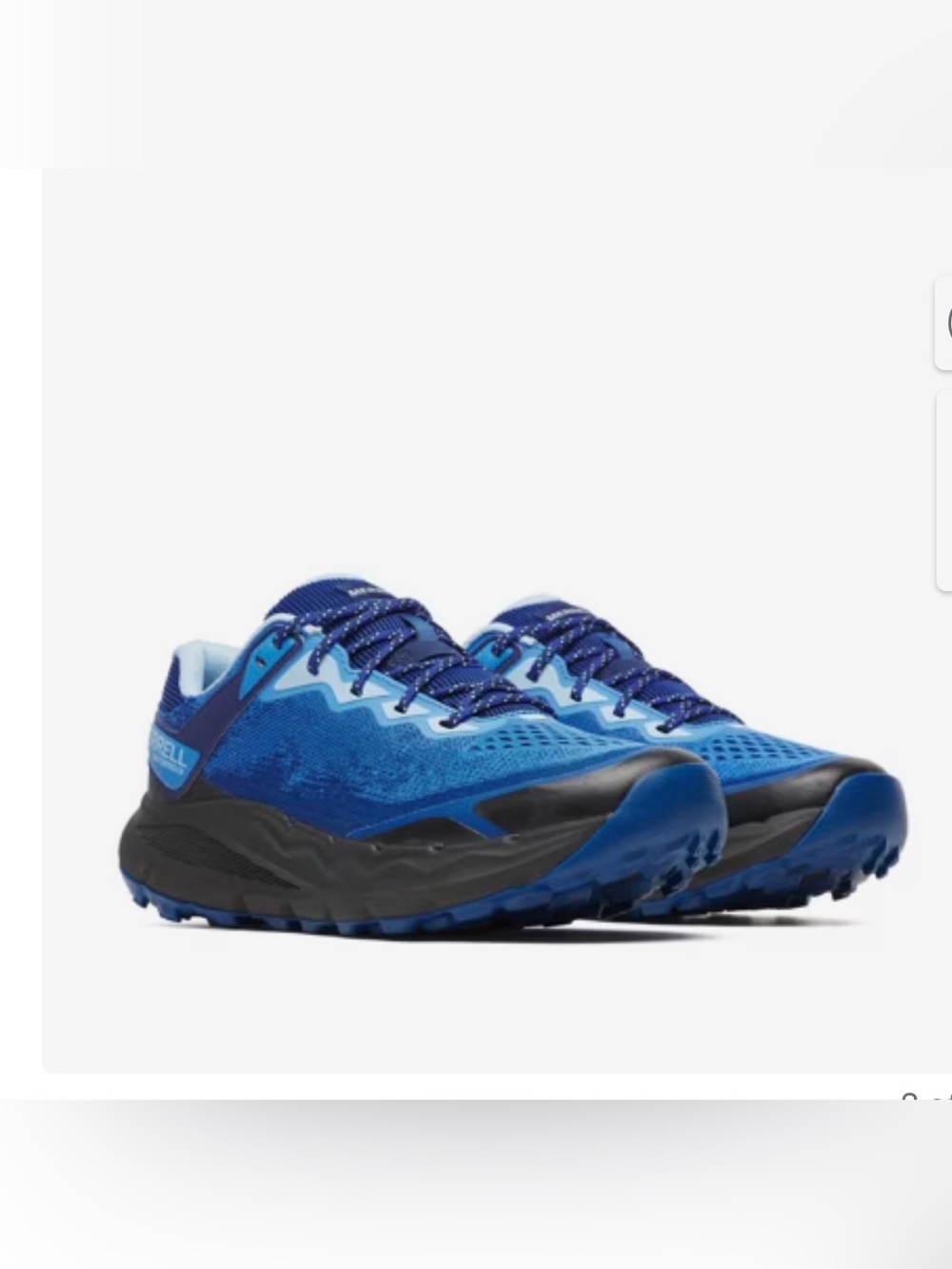 NWT Merrell Men’s Nova 4 water proof trail running shoe